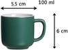 Ritzenhoff & Breker JASPER Espressotasse mit Untertasse 100 ml grün Bild 3
