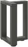 vidaXL Couchtischbeine T-Form 2 Stk. Anthrazit 28x25x(42-43) cm Stahl 4013022 Bild 3