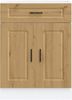 vidaXL Küchenunterschrank Porto Artisan-Eiche Holzwerkstoff 853976 Bild 4