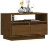 vidaXL TV-Schrank Honigbraun 60x35x37 cm Massivholz Kiefer 813428 Bild 4