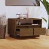 vidaXL TV-Schrank Honigbraun 60x35x37 cm Massivholz Kiefer 813428 Bild 3