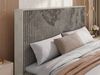 Boxspringbett NORDIC 180 x 200 cm, Doppelbett, Topper Visco, Multipocket-Matratzen H4, holz Optik, Bettkasten, Polsterbett - Hellbraun Cord Bild 5