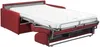 Vente-unique - CALIFE Sofa Kunstleder Rot - B 223 cm94 cm x H 85 cm x L 170 cm Bild 3