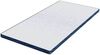 vidaXL Matratzenauflage, Jacquard-Stoff weiß, Höhe 6 cm, 120x200 cm Bild 4