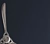 Wandpropeller Deko 85x85cm Silber Metall Flugzeug Aluminium Modern Bild 5