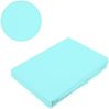 Microfaser Spannbettlaken 140 - 160 x 200 cm + 28 cm Aqua Bild 2
