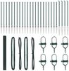vidaXL Schweißdrahtzaun mit Spikes 50 x 1,5 m PVC-beschichteter Stahl 3352127 Bild 2