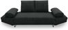 DOMO. collection Sofa 700 001, 2-Sitzer mit Federkernpolsterung und Schlaffunktion, verstellbare Armlehnen, 2er Couch, Polstergarnitur, 210 x 97 x 95 cm (BxTxH), anthrazit Bild 2