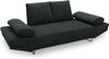 DOMO. collection Sofa 700 001, 2-Sitzer mit Federkernpolsterung und Schlaffunktion, verstellbare Armlehnen, 2er Couch, Polstergarnitur, 210 x 97 x 95 cm (BxTxH), anthrazit Bild 3