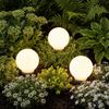 3er Set Solar - LED Außenbeleuchtung für Ihren Garten Bild 2