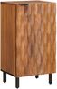Sideboard, Kommode mit Speicher Akazienbraune Oberfläche 40 x 33 x 75 cm j2218p Bild 2