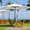 Yaheetech Sonnenschirm ∅ 222,5/261/294/326,5 cm, Gartenschirm mit Kurbel, Neigbar, UV Schutz 50+ Bild 3