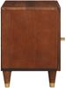 vidaXL Nachttisch 2 pcs Braun 40 x 33,5 x 46 cm Massivholz Akazie 4018877 Bild 5