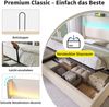 Modernes LED Hydraulikbett 90x200 cm Mit Leinen Kopfteil Und App Steuerung Stauraumbett In Beige Mit USB C Anschlüssen 250 Lbs Tragkraft Bild 5
