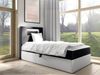 Boxspringbett 'Gladino Junior 1' schwarz 90x200 cm Links Bild 2