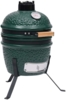 vidaXL 2-in-1 Kamado-Grill, Keramik Grün, 56 cm