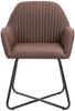 vidaXL Esszimmerstühle 2 Stk. Braun Stoff [249810] Bild 3
