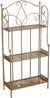 Standregal aus Metall "Kathi" antik gold Bild 2