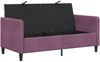 vidaXL Sofa mit Stauraum Lila 152 x 78 x 87 cm Polyester 42036946 Bild 3