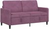 vidaXL Sofa mit Stauraum Lila 152 x 78 x 87 cm Polyester 42036946 Bild 2