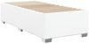 vidaXL Boxspringbett mit Matratze Weiß 90x200 cm Kunstleder 3290705 Bild 5