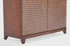 KAWOLA Highboard COPAS 2 Türen Eiche furniert braun 120 x 40 x 100 cm Bild 4