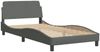 vidaXL Bett mit Matratze "Dover" Dunkelgrau 100x200 cm Stoff 3208345 Bild 4