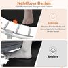 Trampolin outdoor mit Leiter Gartentrampolin rund mit Sicherheitsnetz Randabdeckung & Metallrahmen Ø366cm Orange Bild 4