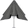 Gastronomie-Luxus-Sonnenschirm HWC-D20b, XXL-Schirm Marktschirm, 5x5m (Ø7,2m) Polyester/Alu 87kg ~ anthrazit Bild 3