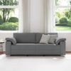 vidaXL 3-Sitzer-Sofa Dunkelgrau 220 cm Stoff 4105238 Bild 3