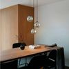Lindby Hängeleuchte Jurian, Glas Alu IP20, 3 x 15 W LED Bild 3