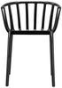Kartell Venice Sthul, Glänzend Schwarz, Set of 2 Bild 2