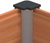 vidaXL Hochbeet Braun 200 x 30 x 72 cm WPC und Aluminium 42039031 Bild 5