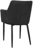 Stuhl Rene (Farbe: Magic Velvet 2219, Beine: Schwarz) Bild 4