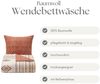 Renforce Bettwäsche mit Reißverschluss - Wendebettwäsche aus 100% Baumwolle, Bohomuster 240 x 220 cm + 2x 80 x 80 cm Bild 4