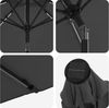 vidaXL Garten Sonnenschirm mit LED-Lichtern 230x230 cm Polyester 42036251 Bild 5