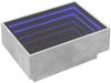 vidaXL LED-Couchtisch Betongrau 70x50x30 cm Holzwerkstoff 847514 Bild 3
