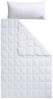 Haeussling Daunenbettdecke + Kopfkissen Swiss Royal, Füllung: 90% Daunen, 10% Federn, Bezug: 100% Baumwolle, Bettdecken-Set mit Kopfkissen, 135x200 oder 155x220 cm, Sommer, Winter Bild 5