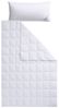 Haeussling Daunenbettdecke + Kopfkissen Swiss Royal, Füllung: 90% Daunen, 10% Federn, Bezug: 100% Baumwolle, Bettdecken-Set mit Kopfkissen, 135x200 oder 155x220 cm, Sommer, Winter Bild 4