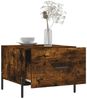 vidaXL Couchtisch Räuchereiche 50x50x40 cm Holzwerkstoff 829422 Bild 4