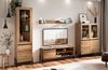 Sideboard 155x67cm 'Veneza' Wildeiche & Metall schwarz Bild 3