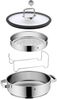 WMF Vitalis Dampfgarer mit Glasdeckel 28cm Dampfgarer Bild 3