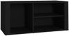 vidaXL Schuhregal Schwarz 100x35x45 cm Holzwerkstoff 816921 Bild 2