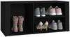 vidaXL Schuhregal Schwarz 100x35x45 cm Holzwerkstoff 816921 Bild 4