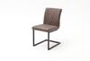 Freischwinger >KANSAS / KIAN< 2er-Set in braun - 47x86x63cm (BxHxT) Bild 2