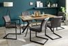 Freischwinger >KANSAS / KIAN< 2er-Set in braun - 47x86x63cm (BxHxT) Bild 5