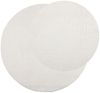 vidaXL Teppich IZA Kurzflor Skandinavischer Look Creme Ø 100 cm 375446 Bild 3