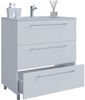 VCM Badmöbel Waschtisch Badinos 914850 Weiß H. 86 x B. 60 x T. 46 cm Bild 5