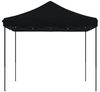 vidaXL Partyzelt Faltbar Pop-Up Schwarz 292x292x315 cm 4004920 Bild 3