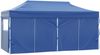 vidaXL Profi-Partyzelt Faltbar mit 4 Seitenwänden 3×6m Stahl Blau 48865 Bild 4